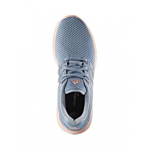 Buty sportowe damskie niebieskie Adidas do biegania sznurowane z tkaniny 