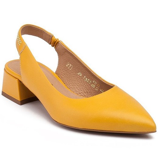 Marco Shoes sandały damskie na wiosnę skórzane