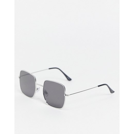 Madein – Kwadratowe okulary przeciwsłoneczne oversize-Black Madein. No Size okazja Asos Poland