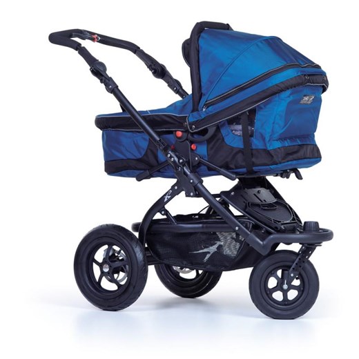 Gondola Multi X z materacem do wózka TFK Joggster III i Twist - morska marko-baby-pl niebieski dziecięce