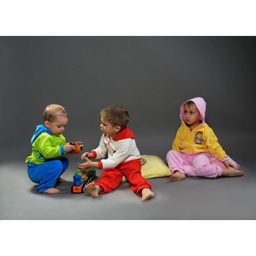Dres welurowy Julia - rozmiar 86 marko-baby-pl brazowy welurowe
