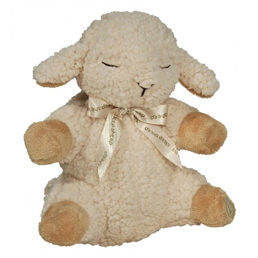 Śpiąca owieczka w podróży z pozytywką marko-baby-pl brazowy do spania