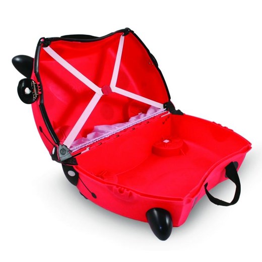 Jeżdżąca walizeczka - Harley Biedronka marko-baby-pl czerwony drobne