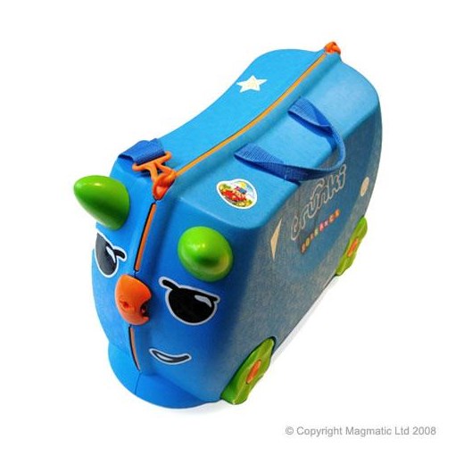 Naklejki na jeżdżące walizeczki Trunki marko-baby-pl niebieski naklejki