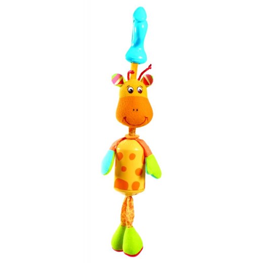 Tiny Smarts - Dzwoneczek żyrafa marko-baby-pl pomaranczowy delikatne