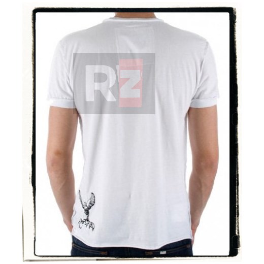 T-shirt premium JH rockzone-pl bialy jednoplaczaste