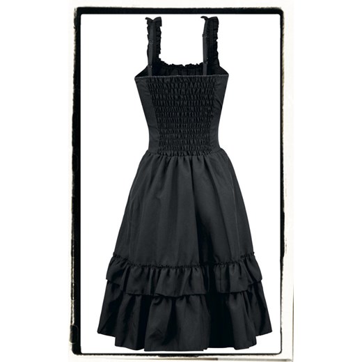 Sukienka gotycka z osobnym gorsetem. Soul Dress. Poizen Industries. rockzone-pl bialy Komplety