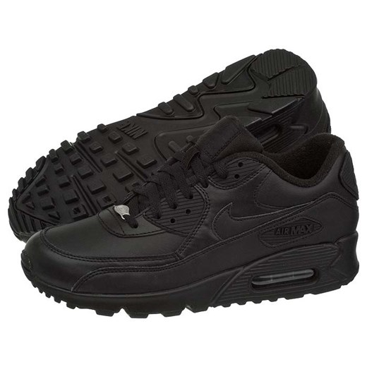Buty Nike Air Max 90 Leather (NI525-a) butsklep-pl czarny kolorowe