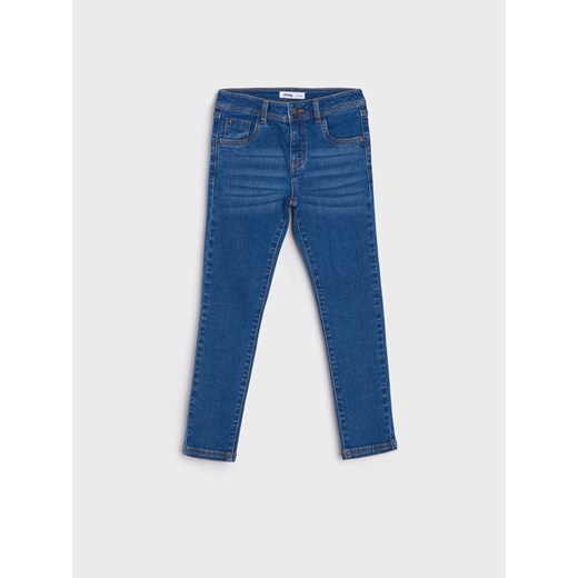Sinsay - Spodnie jeansowe - Niebieski Sinsay 128 Sinsay