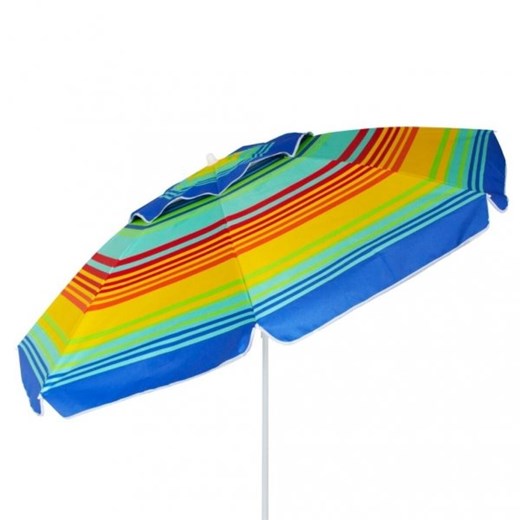 Kolorowy parasol plażowy z filtrem UV UPF50+ Vbs  Parasole MiaDora.pl