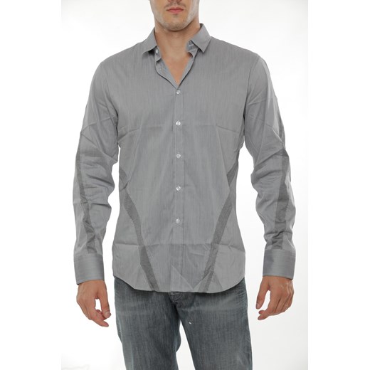 Shirt Mod. BIKKEMBERGS C1BK6370530A Grey maranellowebfashion-com szary modne