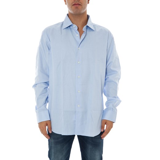 Shirt Mod. GIANMARIA ERRIGO FG66051110 Light blue maranellowebfashion-com niebieski modne