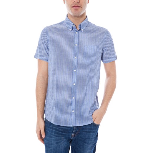 Shirt Mod. SUN68 13184 Blue/White maranellowebfashion-com niebieski modne