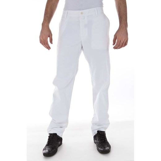 Trousers Mod. HARMONT&BLAINE W3116 White maranellowebfashion-com bialy modne