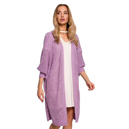 Kardigan w kolorze fioletowym onesize promocyjna cena Limango Polska
