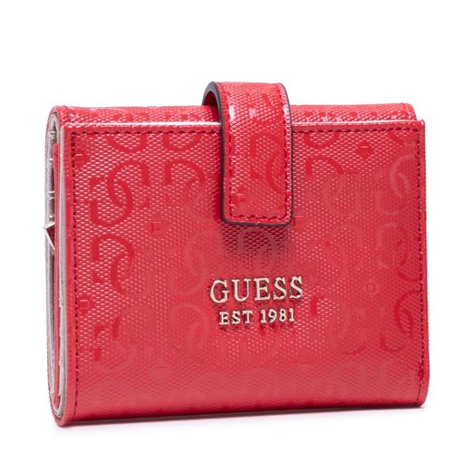 Czerwony portfel damski Guess 