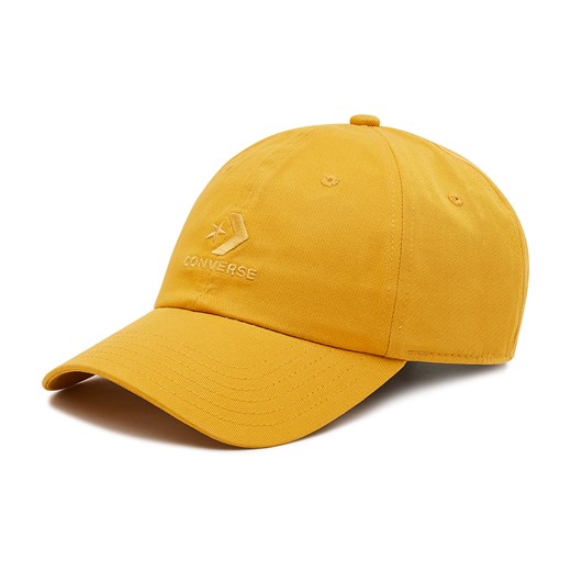 Żółte czapka z daszkiem damska Converse casualowe 