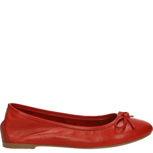 VENEZIA Czerwone baleriny z kokardą - 2703886021 RED Venezia 37 wyprzedaż Venezia