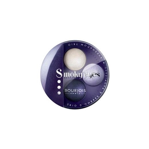 Bourjois Smokey Eyes cienie do powiek odcień 06 Vilet Romantic (Smoky Eyes Trio Eyeshadow) 4,5 g + do każdego zamówienia upominek.