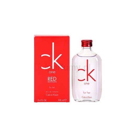 Calvin Klein CK One Red Edition 100 ml woda toaletowa W