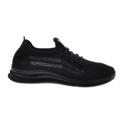 Pantofelek24 buty sportowe męskie czarne 