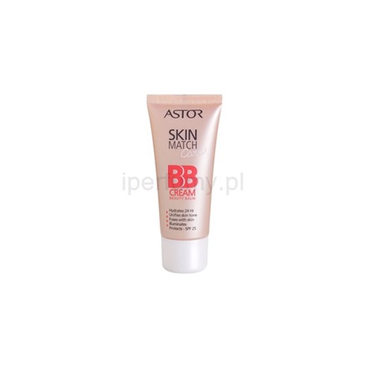 Astor SkinMatch Care nawilżający krem BB 5 in 1 odcień 200 Nude SPF 25 (BB Cream Beauty Balm) 30 ml