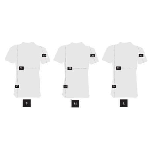 Winona T-shirt Print biały S