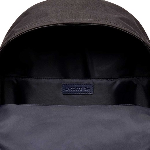 Plecak Lacoste Leather Good Backpack czarny Lacoste uniwersalny bludshop.com wyprzedaż