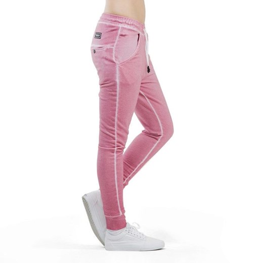 Backyard Cartel spodnie dresowe Back 2 Back Sweatpants Womans washed pink QUICKSTRIKE XS bludshop.com okazja