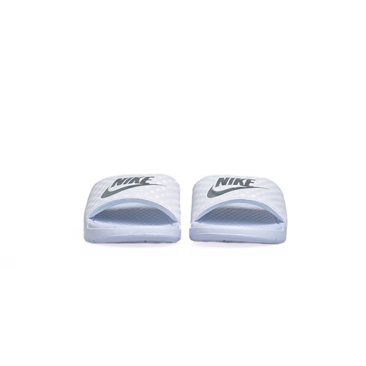 Klapki damskie Nike WMNS Benassi JDI white/metallic silver (343881-102) Nike US 5 okazja bludshop.com