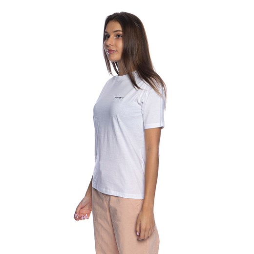 Koszulka damska Carhartt WIP S/S Script Embroidery T-shirt biała XS bludshop.com okazja