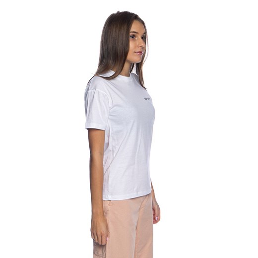 Koszulka damska Carhartt WIP S/S Script Embroidery T-shirt biała XS promocyjna cena bludshop.com