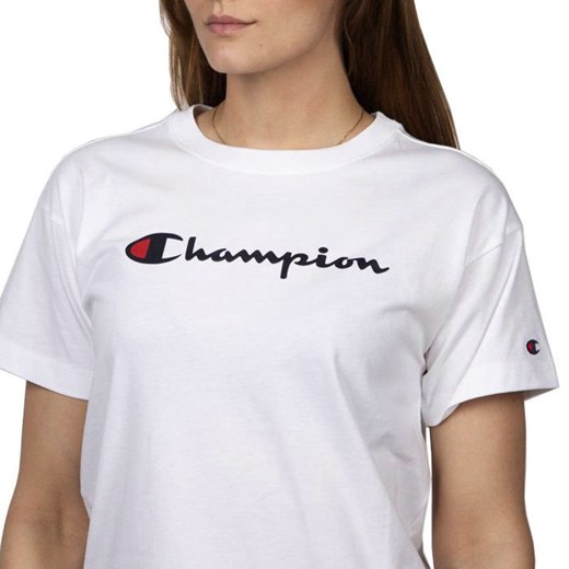 Koszulka damska Champion Rochester T-shirt white Champion M wyprzedaż bludshop.com