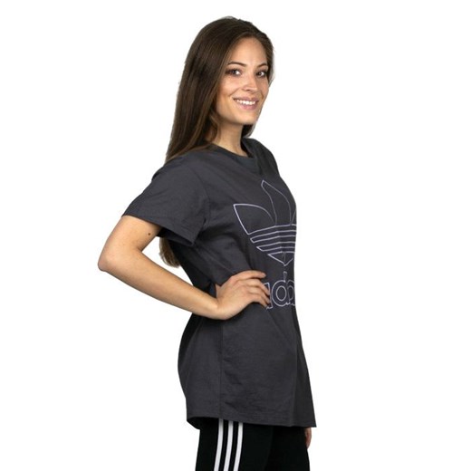 Adidas Originals koszulka damska Boyfriend Tee grey six 28 okazja bludshop.com