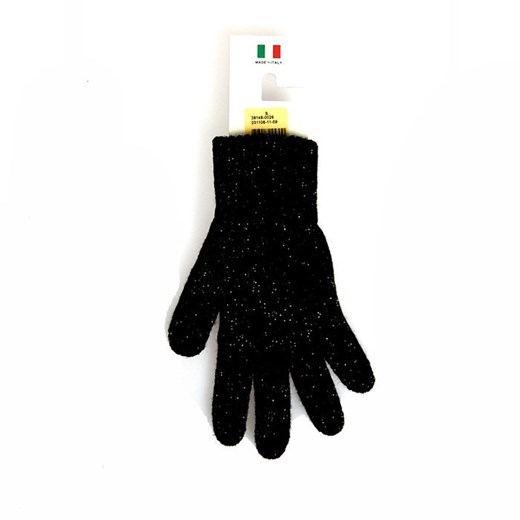 Rękawiczki damskie Levi's Lurex NT Gloves black Levis Red Tab M promocja bludshop.com