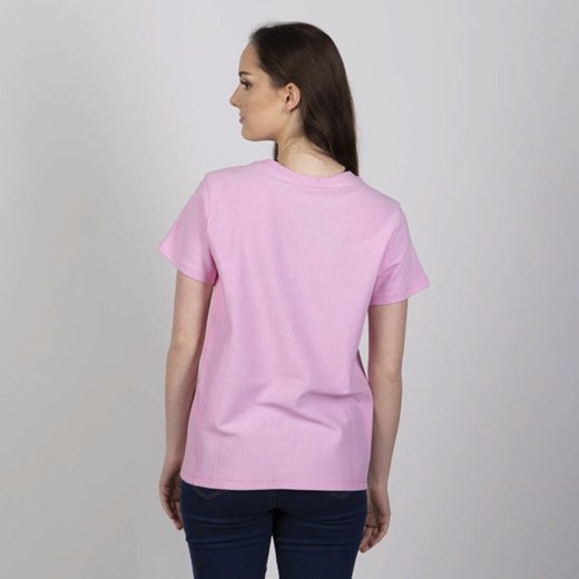 Koszulka damska Champion T-shirt Rewerse Weave C Logo pink Champion S promocja bludshop.com