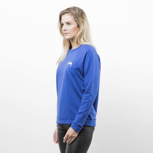 Stussy bluza 8 Ball Crew blue WMNS Stussy XS wyprzedaż bludshop.com