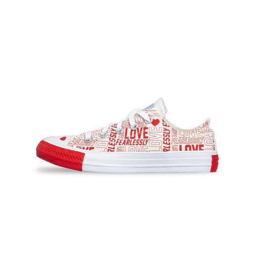 Sneakers buty damskie Converse Chuck Taylor All Star OX czerwone (567311C) Converse US 5,5 wyprzedaż bludshop.com