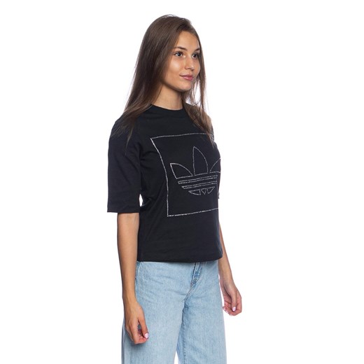 Koszulka damska Adidas Originals T-shirt czarna 30 bludshop.com okazyjna cena