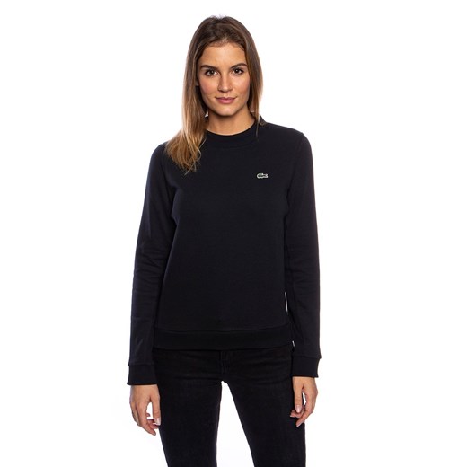 Bluza damska Lacoste Women's Fleece Tennis Sweatshirt czarna Lacoste 32 okazyjna cena bludshop.com