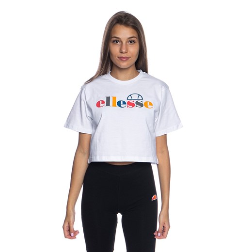 Koszulka damska Ellesse Ralia Crop T-shirt biała Ellesse S wyprzedaż bludshop.com