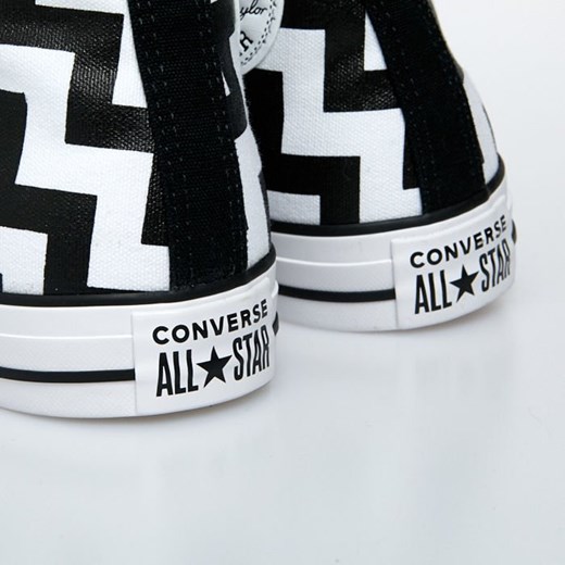 Sneakers buty damskie Converse All Stars Glam Dunk HI white/black/white (565213C) Converse US 6 bludshop.com wyprzedaż