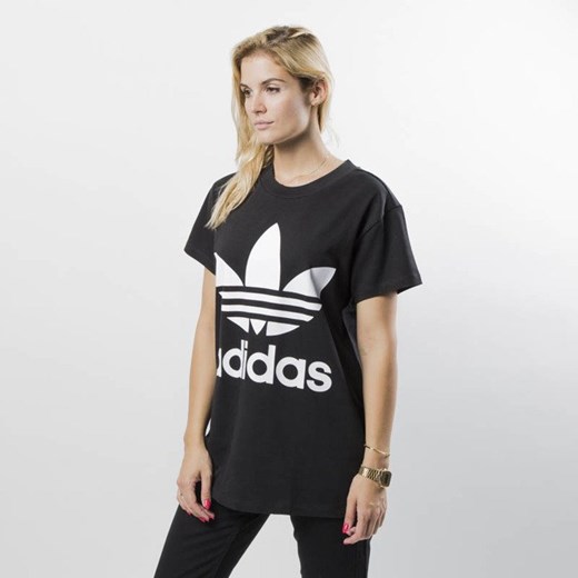 Adidas Originals koszulka damska Big Trefoil Tee black 36 wyprzedaż bludshop.com