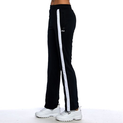 Spodnie damskie dresowe Fila Sachika Track Pants-Overlenght black-bright white Fila XS okazja bludshop.com
