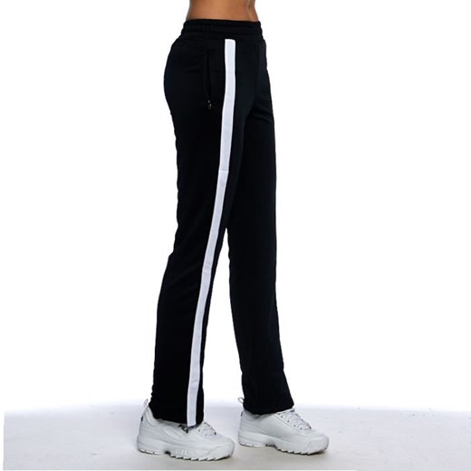 Spodnie damskie dresowe Fila Sachika Track Pants-Overlenght black-bright white Fila XS wyprzedaż bludshop.com
