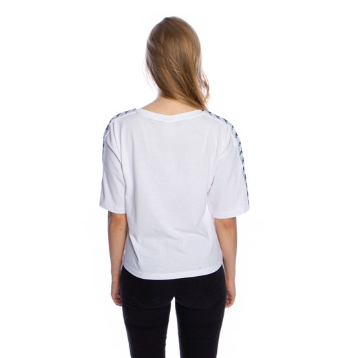 Koszulka damska Kappa Glanda T-shirt biała Kappa M wyprzedaż bludshop.com