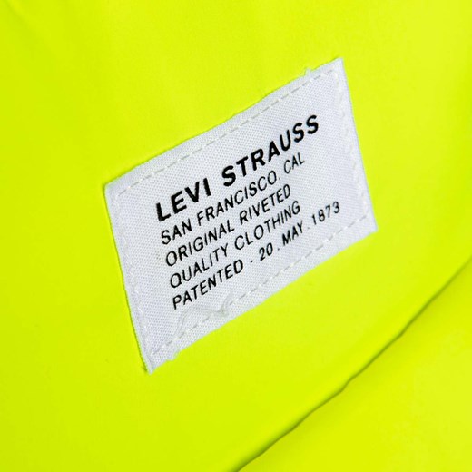 Plecak Levi's L Pack Standard Backpack czarny neonowy Levis Red Tab uniwersalny wyprzedaż bludshop.com