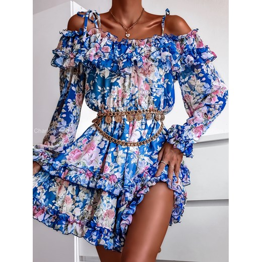 Sukienka hiszpanka Julia A1099 Excellence ONE SIZE Charlotte Fashion
