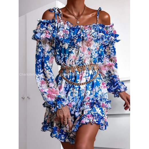 Sukienka hiszpanka Julia A1099 Excellence ONE SIZE Charlotte Fashion