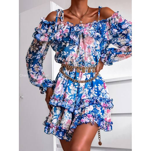 Sukienka hiszpanka Julia A1099 Excellence ONE SIZE Charlotte Fashion